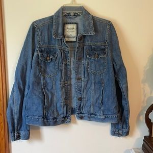 Vintage Abercrombie and Fitch denim jacket size XL